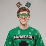 Themed Party Supplies Pixel Game Themed Headbands & Glasses – Children's Birthday Party Decorations
