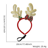 Themed Party Supplies Adjustable Christmas Pet Headband – Festive Holiday Dog Accessory