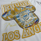 Rhude T Shirt Micro Label Champion Ring Printed Short Sleeve T-Shirt