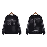 Hellstar Sweatshirt Autumn and Winter Crew Neck Loose