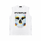 Purple Brand Tank T Shirts Sleeveless T-shirt Vest