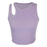 Women Tops Fashion Sexy Cool Vest (ZJ0415)