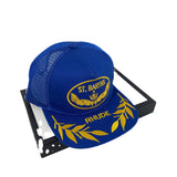 Rhude Hat Wheat Ear Letter Embroidery Old Baseball Cap