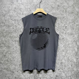 Purple Brand Tank T Shirts Sleeveless T-shirt Vest