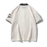 Bathing Ape T Shir Embroidered Baseball Shirt Short Sleeve Shirt