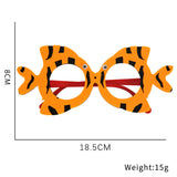 Themed Party Supplies Hawaiian Party Glasses – Fun Plastic Eyewear for Kids' Dance & Photo Props