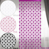 Themed Party Supplies Bow Theme Tinsel Curtain – Pink Ribbon Party Backdrop Decoration
