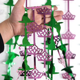 Themed Party Supplies Wicked Witch Theme Tinsel Curtain – Halloween Birthday Party Decoration