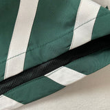 Rhude Shorts Striped Ribbon Color Matching Casual Quick-Drying Shorts Beach Pants