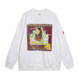 C.e sweatshirt autumn and winter c.e cyber square letter printing round neck pullover sweatshirt one piece wholesale