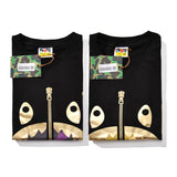 Bathing Ape T-Shirt Shark Zipper Printed Short Sleeve T-Shirt