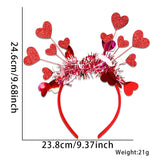 Themed Party Supplies Bachelorette Party Heart Headband – Valentine’s Day Love-Themed Bar Accessories