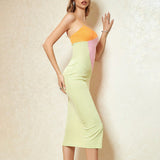 Women Dresses Summer Sexy Temperament Camisole Skirt (Hwfs0410)