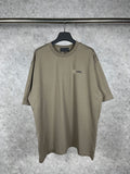 Mens T-shirts Summer Paris Letter Embroidery Short Sleeve Crew Neck T-Shirt Casual