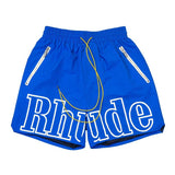 Rhude Shorts 3M Reflective Casual Sports Shorts Beach Pants