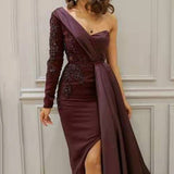 Women Party Dress Dinner plus Size Slim-Fit Evening Dress (Ss0416)