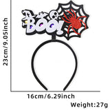 Halloween headband Halloween Light-Up Headband – Glowing Ghost & Bat Party Accessory