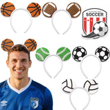 Themed Party Supplies World Cup Fan Headband – Soccer Theme Party Cheer Accessory