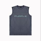 Purple Brand Tank T Shirts Sleeveless T-shirt Vest