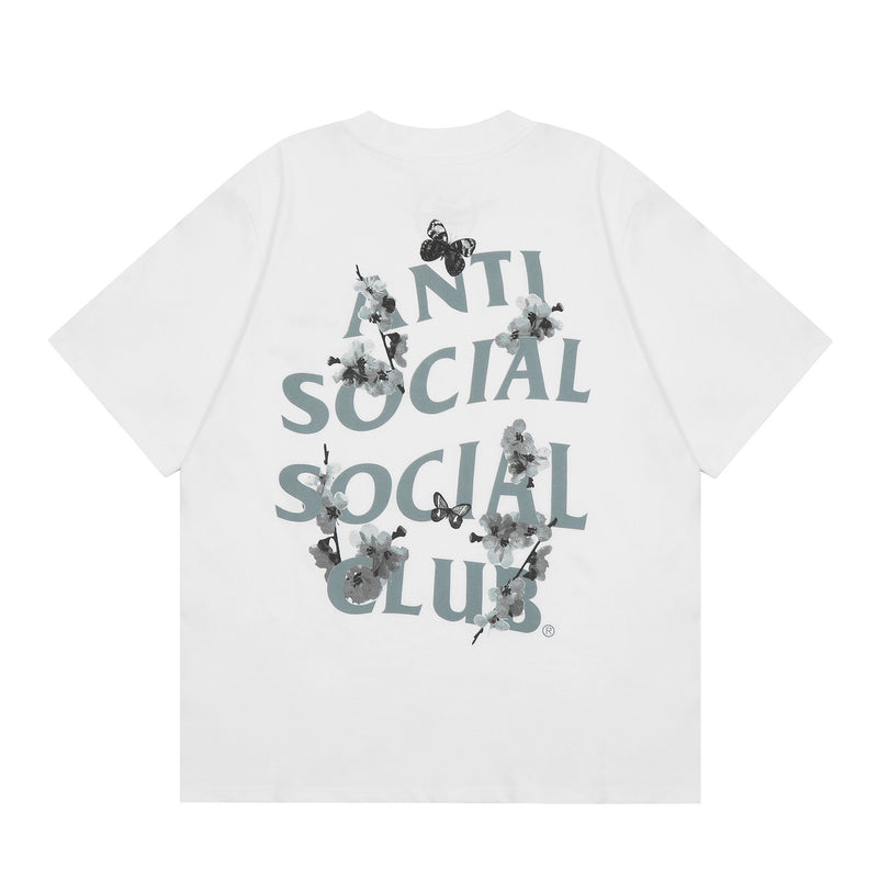 ANTI SOCIAL CLUB T-Shirt Casual Short Sleeve T-Shirt