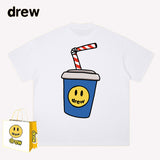Drew T Shirts Graffiti Printing T-shirt