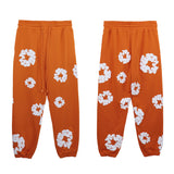 Denim Tears Hoodie Sweatpants Kapok Foam Printed Hoodie Trousers Suit(Options need to be purchased separately)