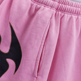 Hellstar Shorts Summer Leisure Sports Wash Split Shorts