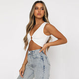 Women Tops Fashion Sexy Cool Vest (ZJ0415)