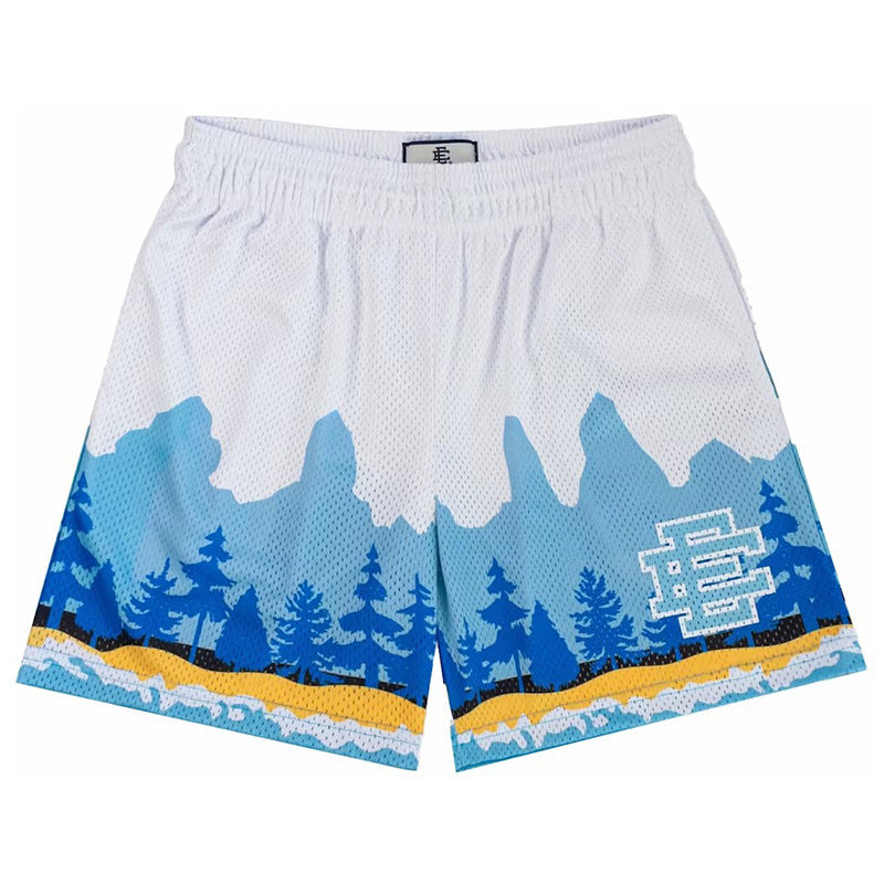 Eric Emanuel Ee Shorts Fitness Mesh Sports Quick-drying Shorts