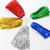 Themed Party Supplies  Cheerleading Pom-Poms – Fine Silk Weave, Dense Design for Cheer Performances & Sports Events