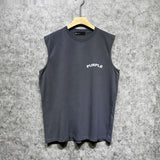 Purple Brand Tank T Shirts Sleeveless T-shirt Vest