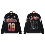 Hellstar Sweatshirt Autumn and Winter Crew Neck Loose