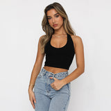 Women Tops Fashion Sexy Cool Vest (ZJ0415)