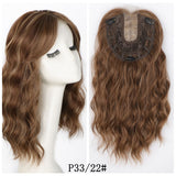 Women's Wigs Hollow Mesh Water Ripple Replacement Wig