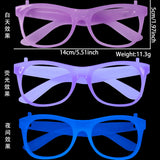Themed Party Supplies Neon Theme Party Glasses – Glowing PET Eyewear for Bar, KTV, and Dance Events