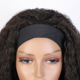 Women'S Wigs long curly hair headband wig
