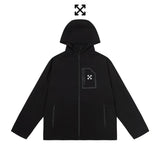 Off White Jacket Spring/Summer OW Outdoor Sports Casual Sunscreen Clothing