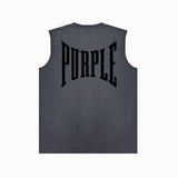 Purple Brand Tank T Shirts Sleeveless T-shirt Vest