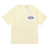 Rhude T Shirt Micro Logo Letter Badge Printed Short Sleeve T-Shirt