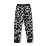 Bathing Ape Pants Autumn Camouflage Shark Tether Tie Casual Pants Sweatpants