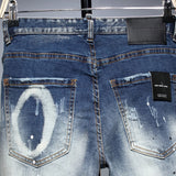 DSQ2 Jeans Distressed Slim-fit Stretch Jeans