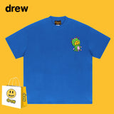 Drew T Shirts Short Sleeve Anime Print