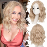 Women's Wigs Silicone Net 4X1 Lace Graduation Short Bob Curly Lace Wig