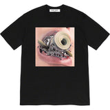 Men T-shirts 22SS New BRACES TEE USD Steel tooth cover Printed short-sleeved T-shirt Loose crew neck