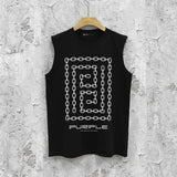 Purple Brand Tank T Shirts Sleeveless T-shirt Vest