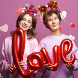 Themed Party Supplies Valentine's Day Heart Headband – Wedding, Bachelorette Party & Photo Prop