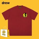 Drew T Shirts Cartoon Printed Cotton