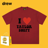 Drew T Shirts Cotton Short Sleeve Printed T