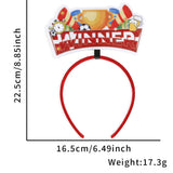 Themed Party Supplies 2026 USA Canada Mexico World Cup Fan Headband – Football Club Party Cheer Props