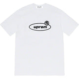 Mens T-shirts 22FW Warning Tee Short Sleeve T-Shirt Loose Casual